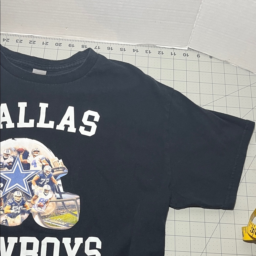 Gildan Black Dallas Cowboys Short Sleeve Tee - Picture 6 of 10